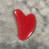 Gua Sha Massage Board Natural Resin Jade Stone for Face Rose Pink Guasha Facial Massager Scrapers Tools for Face Neck Back Body