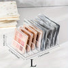 Acrylic Eyeshadow Palette Organizer Drawer Storage Box with Dividers for Blush Powder Vanity Desk Dustproof Makeup Case