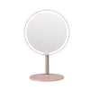 Wholesale 2026 New LED Makeup Mirror Round Desktop Mirror with Light Metal Small Gift