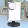 Led Lighted Mirror Makeup Mirrors Desktop Tabletop Illuminated Beauty Mirror 10x Magnifying Mirror Dresser Usb Charge