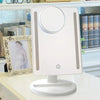 Led Lighted Mirror Makeup Mirrors Desktop Tabletop Illuminated Beauty Mirror 10x Magnifying Mirror Dresser Usb Charge