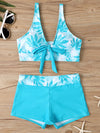 2025 High Waist Bikinis Women Sports Swimwear Print Bathing Suit Female Padded Beach Wear Bathers Swimming Swimsuit Summer