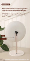 Wholesale 2026 New LED Makeup Mirror Round Desktop Mirror with Light Metal Small Gift