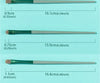 13 Pieces Makeup Brush Set Premium Quality, Strong Powder Grab | Quick-drying Ultra-soft Beauty Tools Portable Makeup Brush Set