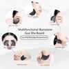 Gua Sha Massage Board Natural Resin Jade Stone for Face Rose Pink Guasha Facial Massager Scrapers Tools for Face Neck Back Body