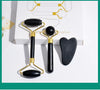Guasha Natural Stone Massage Face Jade Roller Gua Sha Massage Tool Set for SPA Body Visage Rouleau De Massage Массажер