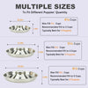 Stainless Steel Puppy Dog Bowls, Pets Puppies Feeding Food and Water Weaning Bowls Dishes Feeder, 11.8 Inch