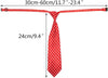 Dog Ties for Large Dogs, Pet Neck Tie, with Adjustable Collar, Bulk Bow Ties Bowties Necktie Grooming Accessories for Girl Boy Dog Valentines Holiday Birthday Wedding Cosplay Costumes